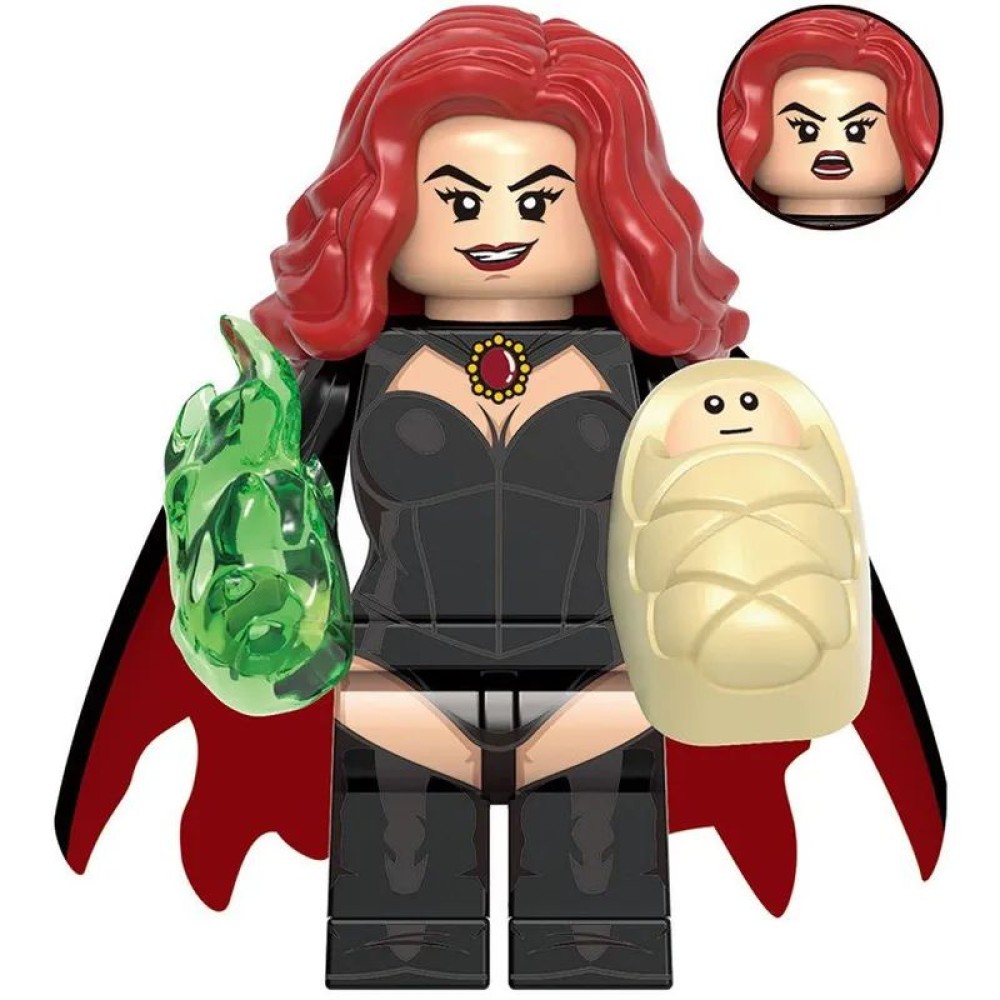 lego minifigure Marvel X-men Minifigure Madelyne Pryor Marvel building block bricks toys