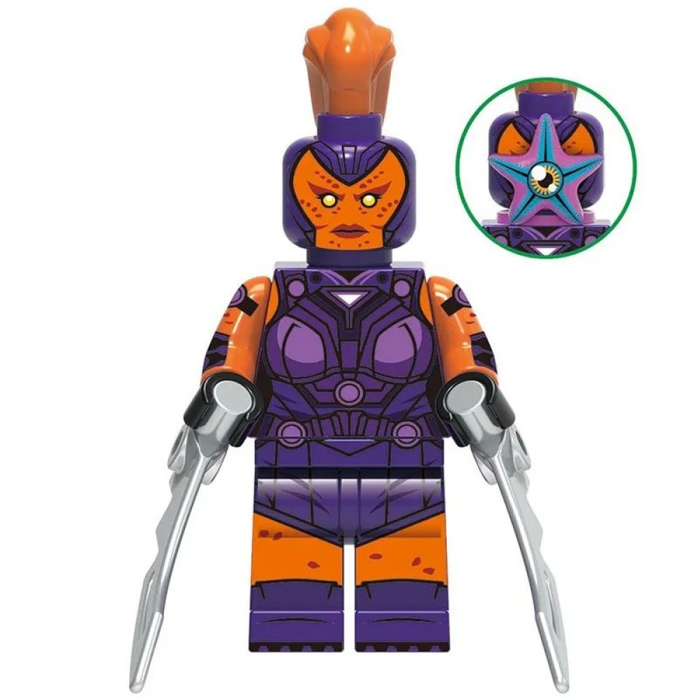 lego minifigure DC Minifigure Mongul Minifigures building block bricks toys