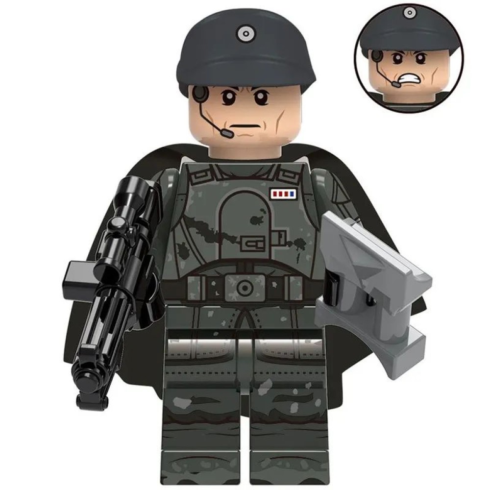 lego minifigure Star Wars Minifigure Captain of the Imperial Armys Swamp Corps Star Wars building block bricks toys lego minifigure Star Wars Minifigure Captain of the Imperial Armys Swamp Corps Star Wars building block bricks toys