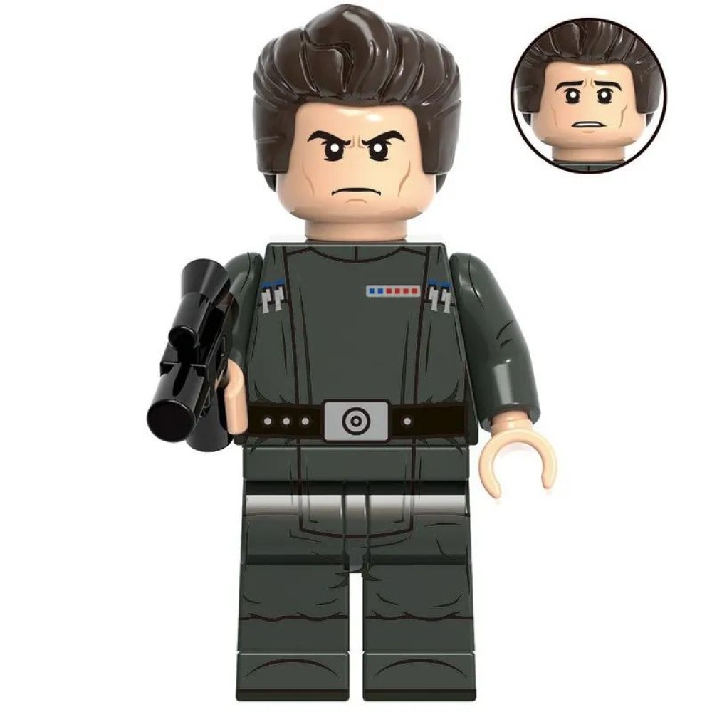 lego minifigure Star Wars Minifigure Vice Admiral Edmon Rampart Star Wars building block bricks toys lego minifigure Star Wars Minifigure Vice Admiral Edmon Rampart Star Wars building block bricks toys