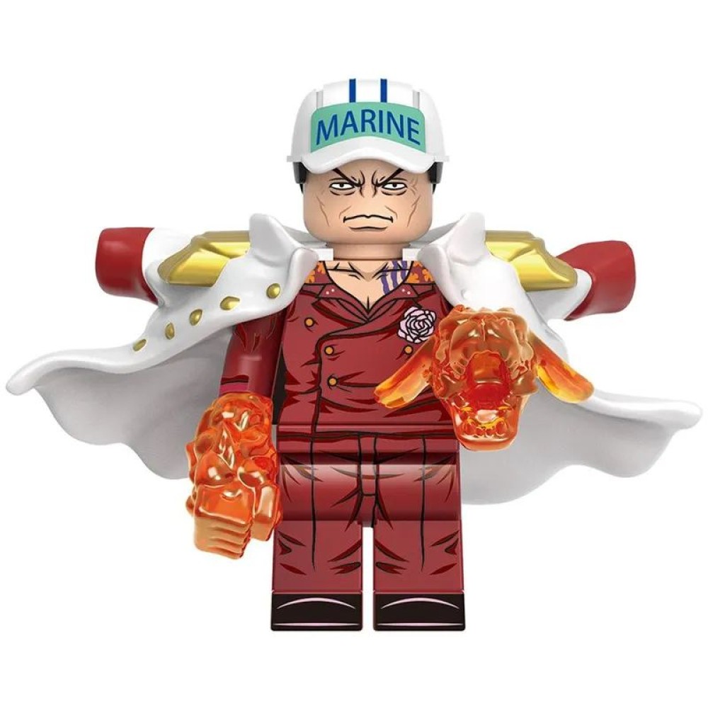 lego minifigure Anime Minifigure One Piece Sakazuki Anime Minifigure building block bricks toys
