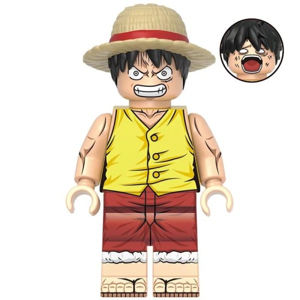 Anime Minifigure 'One Piece' Monkey D. Luffy Anime Minifigure 'One Piece' Monkey D. Luffy