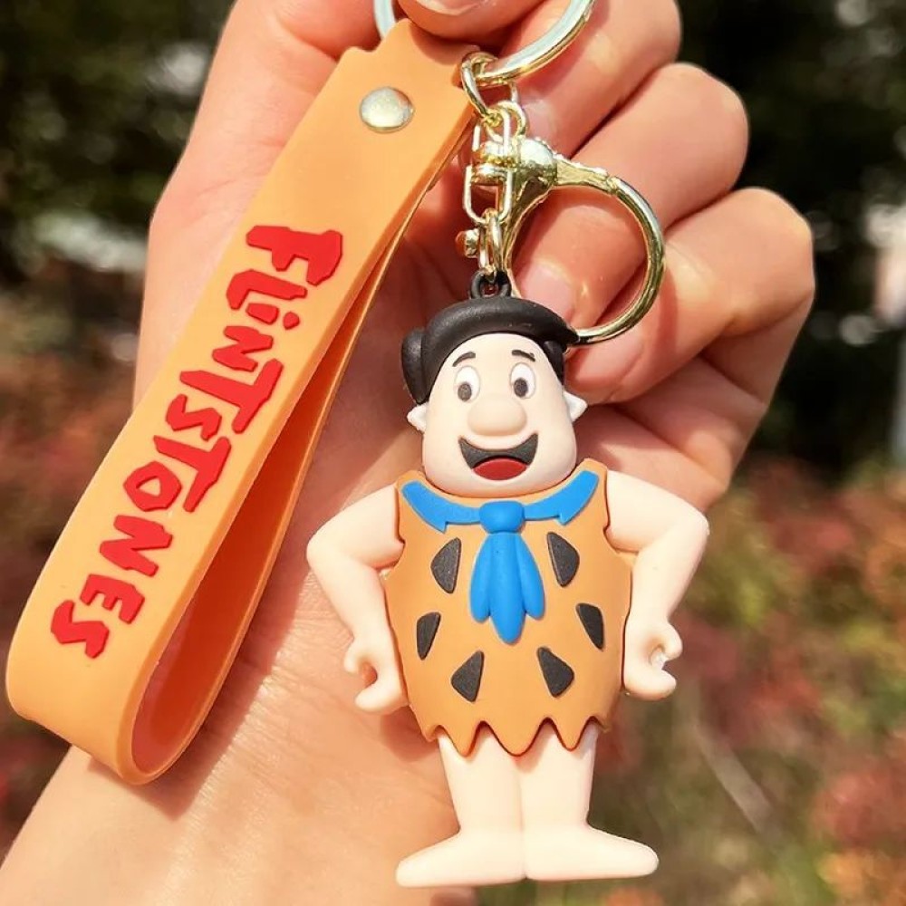 lego minifigure Fred Flintstone Keychain The Flintstones Minifigures building block bricks toys lego minifigure Fred Flintstone Keychain The Flintstones Minifigures building block bricks toys