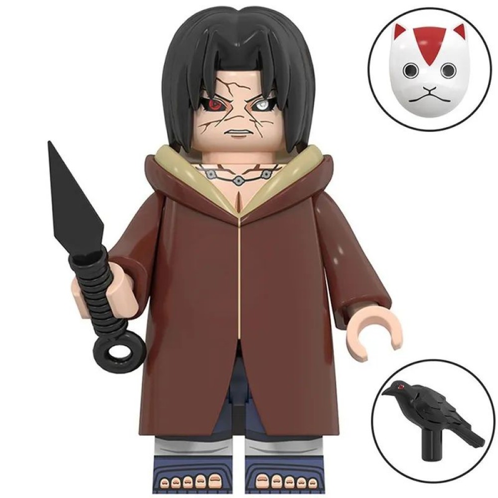 lego minifigure Anime Minifigure Naruto Itachi Uchiha Anime Minifigure building block bricks toys lego minifigure Anime Minifigure Naruto Itachi Uchiha Anime Minifigure building block bricks toys