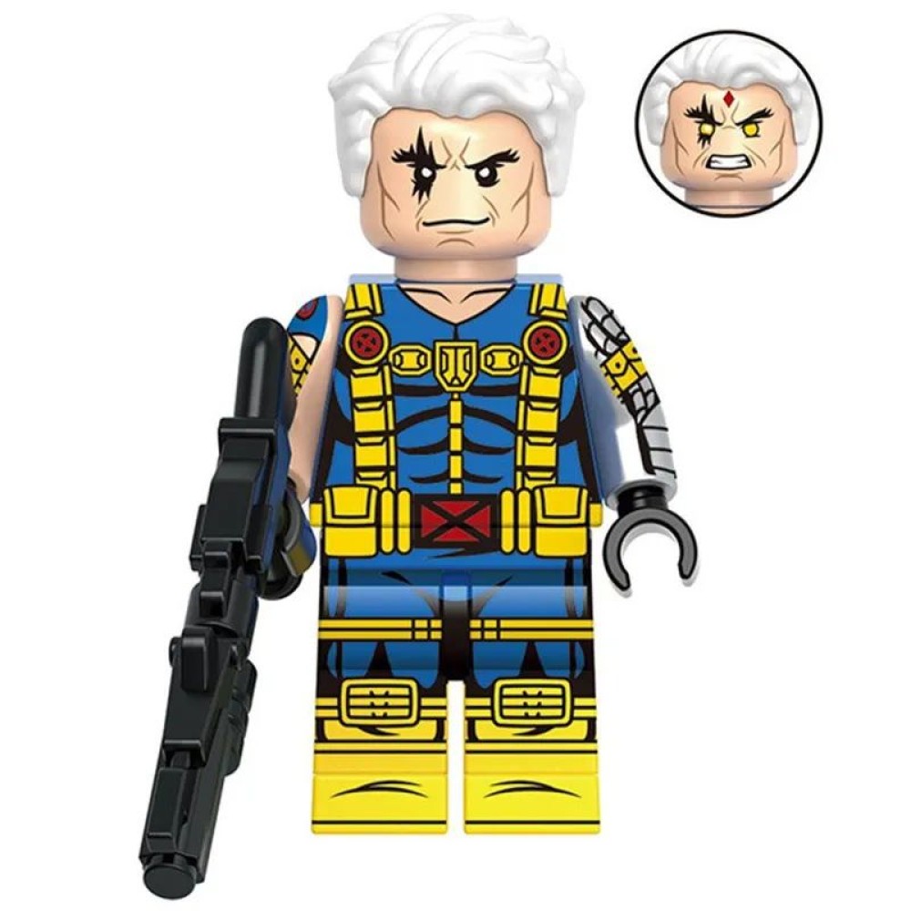 lego minifigure Marvel X-men Minifigure Cable Marvel building block bricks toys