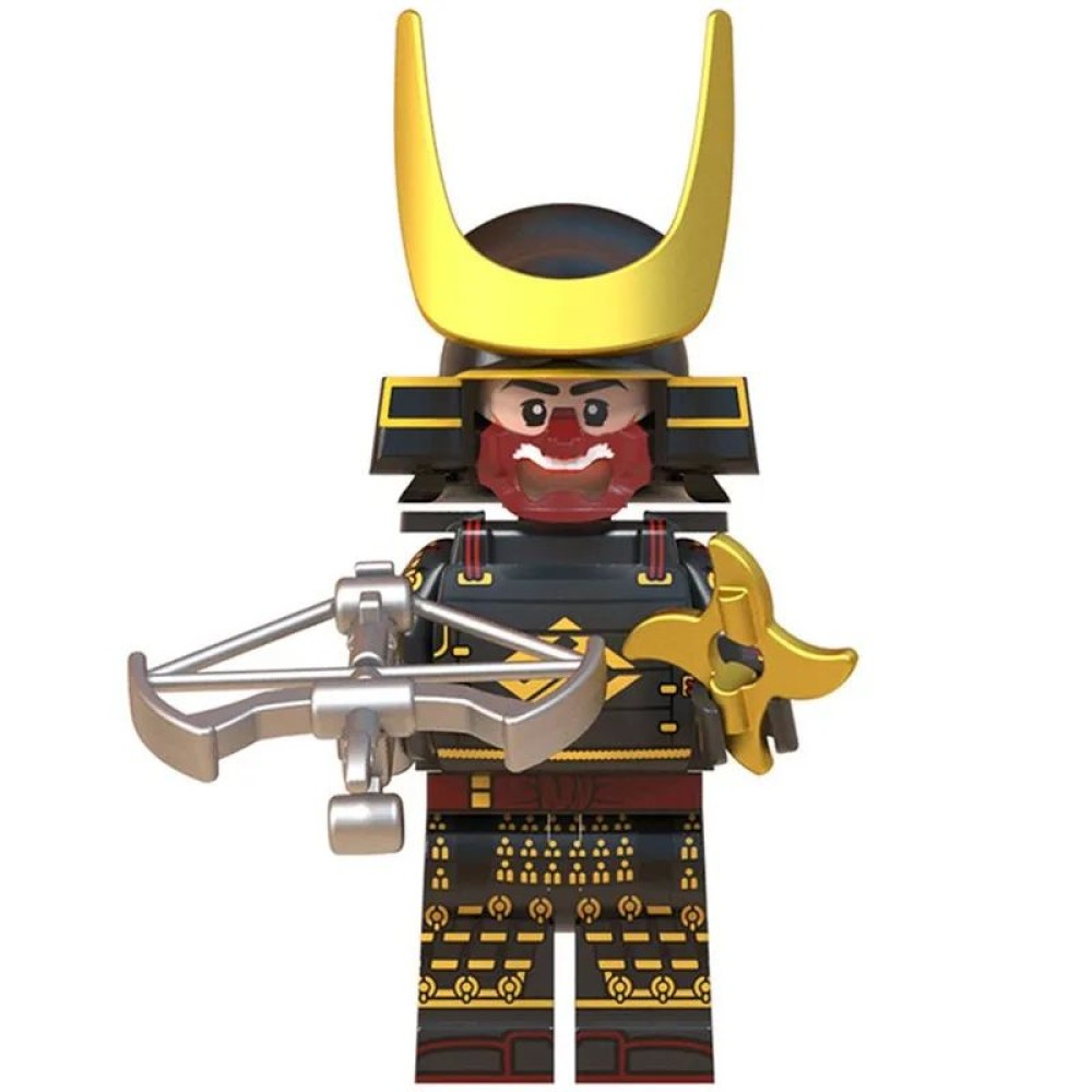 lego minifigure Castle Minifigure Knights Samurai with a crossbow Minifigures building block bricks toys