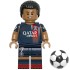 Soccer player Minifigure Kylian Mbappé Paris Saint-Germain