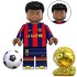 Minifigure of a football player Ronaldinho 