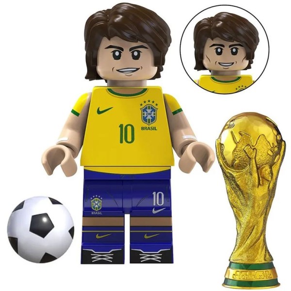 Soccer player Minifigure Kaká Brazil national team