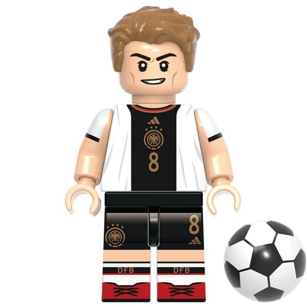 Soccer player Minifigure Toni Kroos Germany national team Soccer player Minifigure Toni Kroos Germany national team
