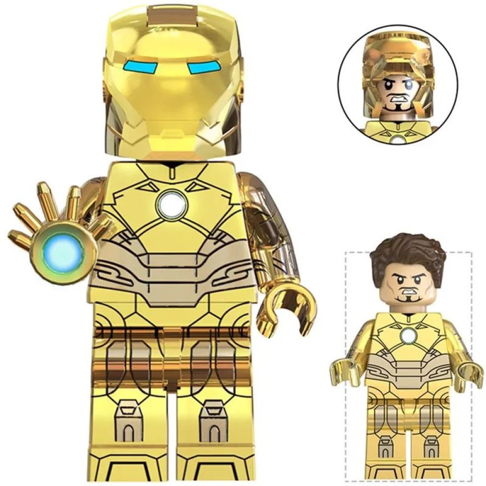 lego minifigure Marvel Minifigure Iron Man Marvel building block bricks toys lego minifigure Marvel Minifigure Iron Man Marvel building block bricks toys