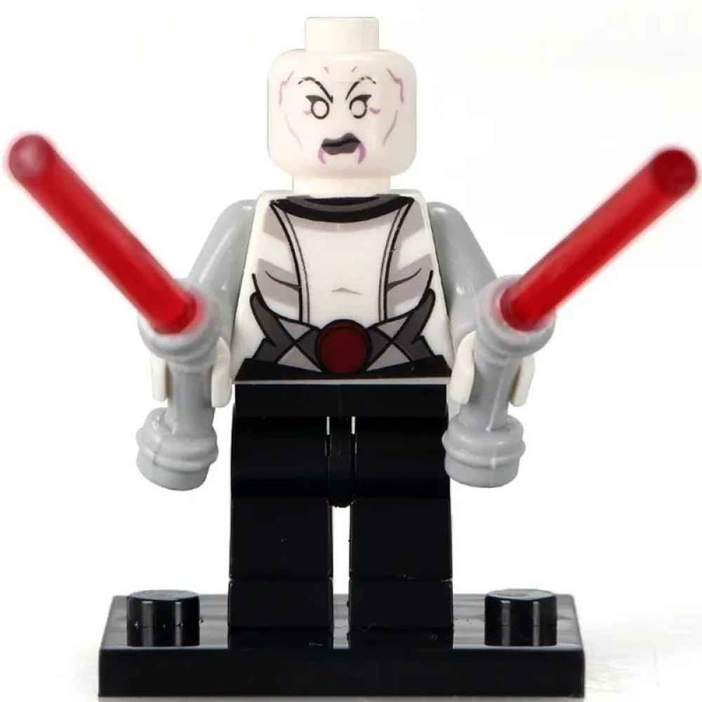lego minifigure Star Wars Minifigure Asajj Ventress Star Wars building block bricks toys lego minifigure Star Wars Minifigure Asajj Ventress Star Wars building block bricks toys