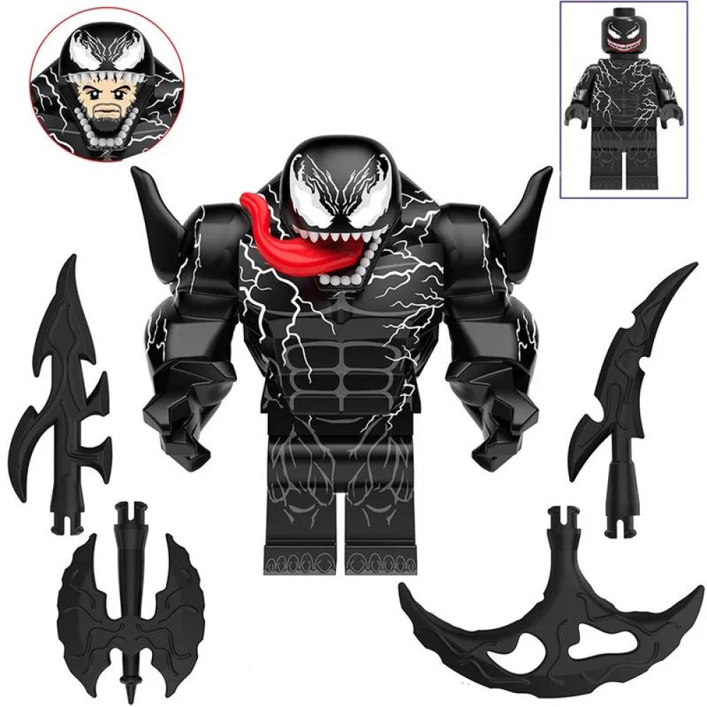 lego minifigure Marvel Minifigure Venom Marvel building block bricks toys
