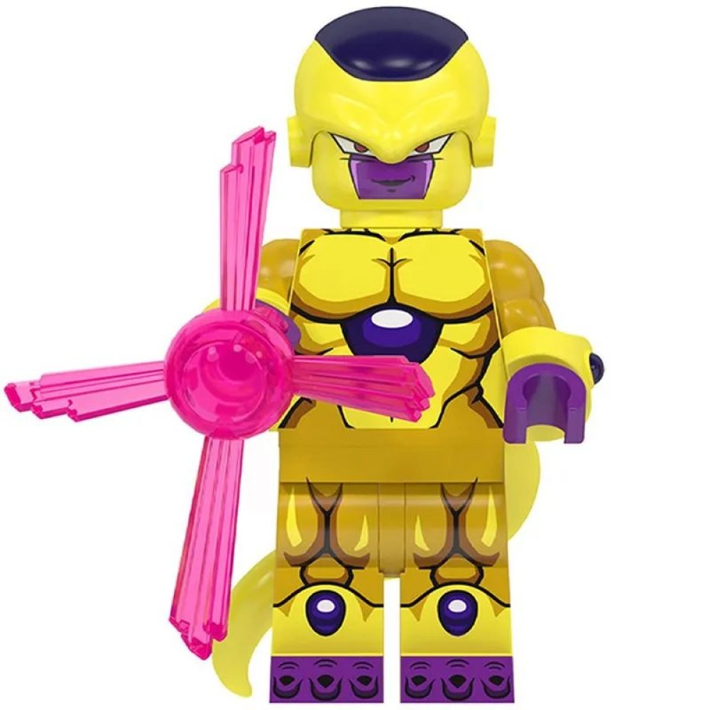 lego minifigure Anime Minifigure Dragon Ball Golden Frieza Anime Minifigure building block bricks toys lego minifigure Anime Minifigure Dragon Ball Golden Frieza Anime Minifigure building block bricks toys
