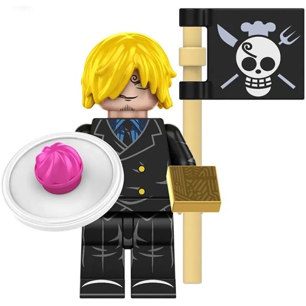 Anime Minifigure 'One Piece' Vinsmoke Sanji Anime Minifigure 'One Piece' Vinsmoke Sanji