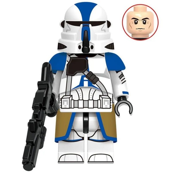 Star Wars Minifigure 501st Legion Trooper Star Wars Minifigure 501st Legion Trooper