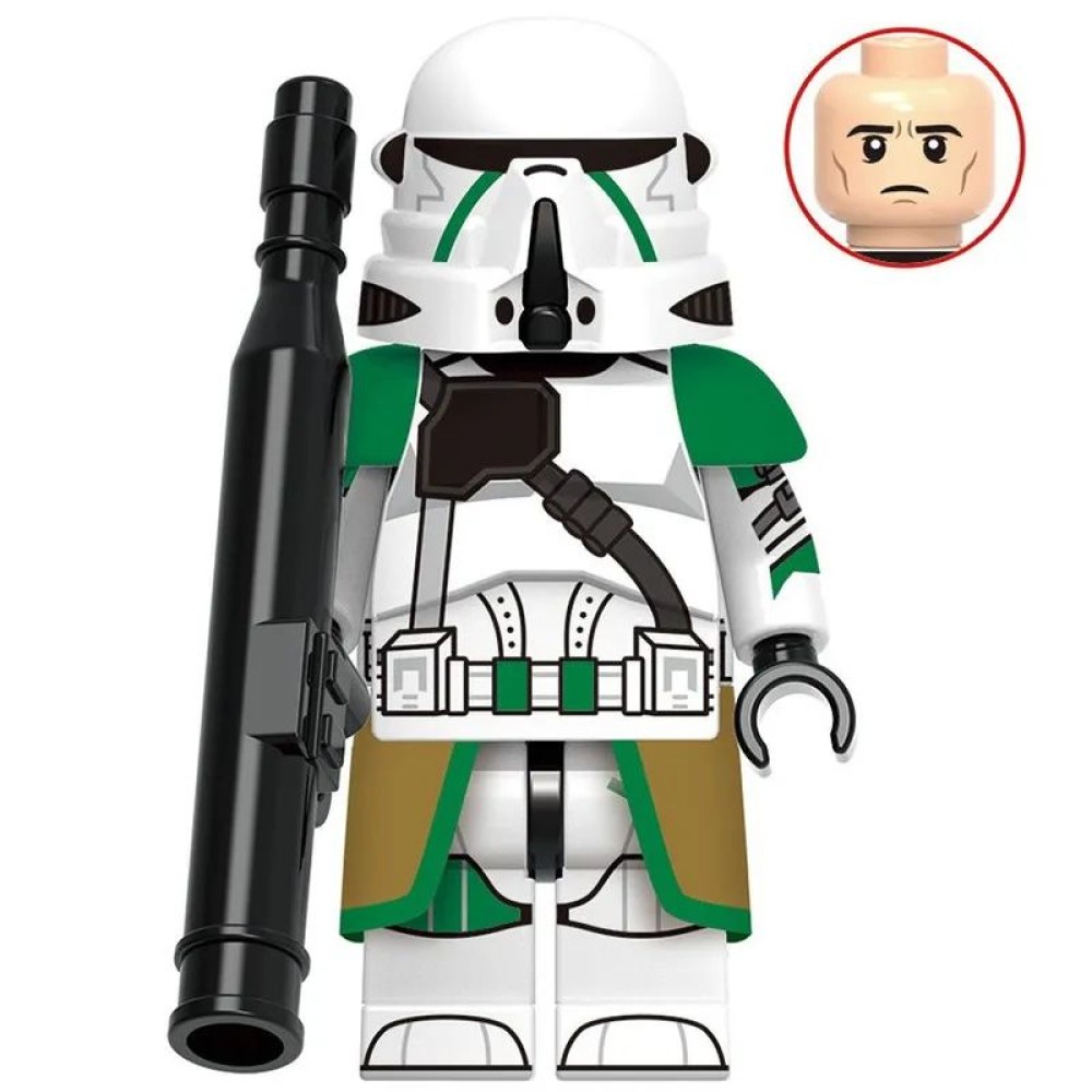 lego minifigure Star Wars Minifigure 41st Legion Trooper Star Wars building block bricks toys lego minifigure Star Wars Minifigure 41st Legion Trooper Star Wars building block bricks toys