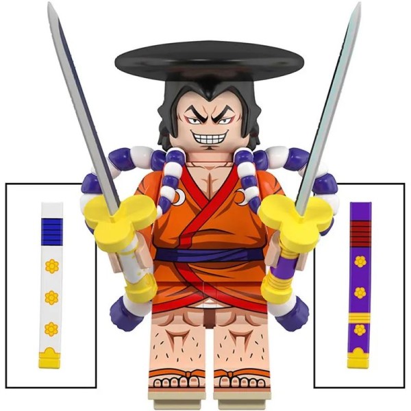 Anime Minifigure 'One Piece' Oden Kozuki Anime Minifigure 'One Piece' Oden Kozuki