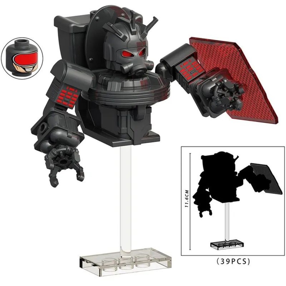 lego minifigure Minifigure Skibidi Toilet Skibidi Toilet Flying Toilet Man Minifigures building block bricks toys