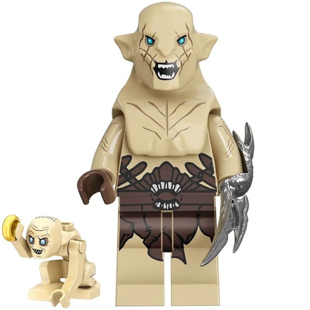lego minifigure Lord of the Rings Minifigure Azog and Gollum Minifigures building block bricks toys
