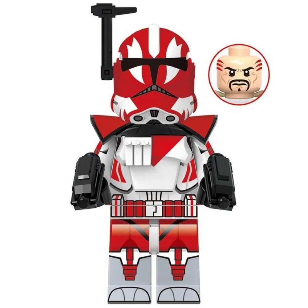lego minifigure Star Wars Minifigure KK-4572 Commander Ganch Star Wars building block bricks toys lego minifigure Star Wars Minifigure KK-4572 Commander Ganch Star Wars building block bricks toys