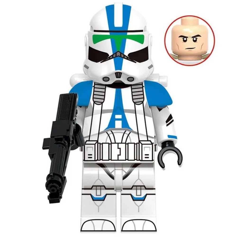 lego minifigure Star Wars Minifigure 501st Legion Clone Jet Trooper Star Wars building block bricks toys lego minifigure Star Wars Minifigure 501st Legion Clone Jet Trooper Star Wars building block bricks toys