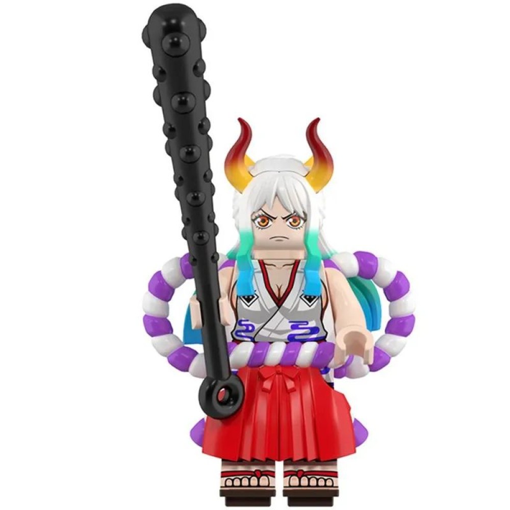 lego minifigure Anime Minifigure One Piece Yamato Anime Minifigure building block bricks toys lego minifigure Anime Minifigure One Piece Yamato Anime Minifigure building block bricks toys