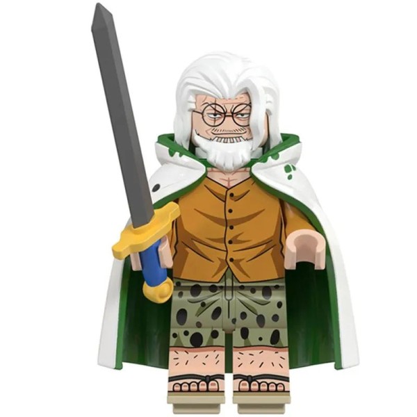 Anime Minifigure 'One Piece' Silvers Rayleigh Anime Minifigure 'One Piece' Silvers Rayleigh