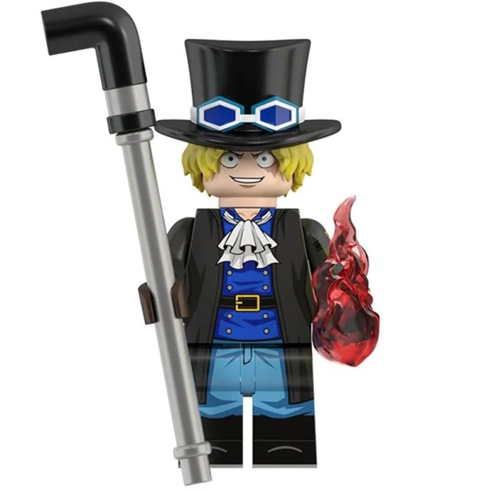 lego minifigure Anime Minifigure One Piece: Sabo Anime Minifigure building block bricks toys lego minifigure Anime Minifigure One Piece: Sabo Anime Minifigure building block bricks toys