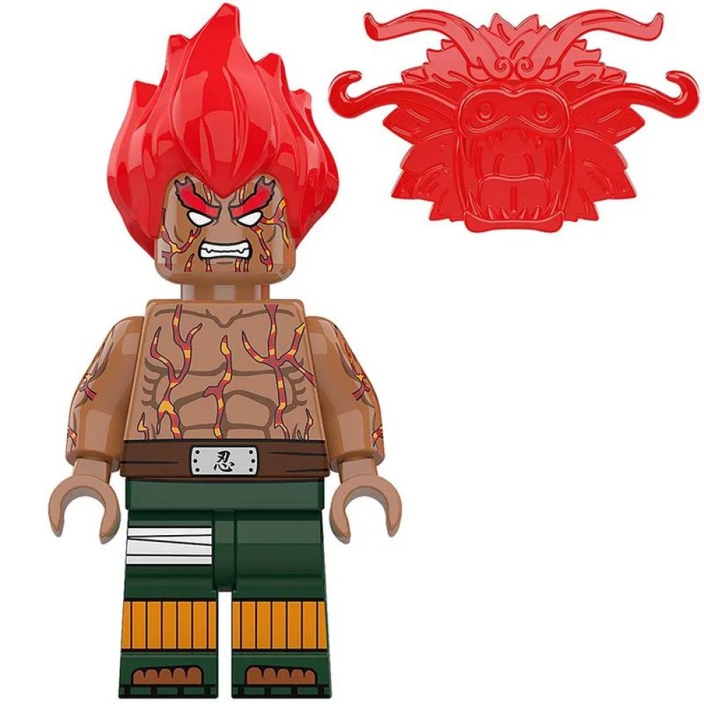 lego minifigure Anime Minifigure Naruto Mighty Guy 8 Gates Anime Minifigure building block bricks toys lego minifigure Anime Minifigure Naruto Mighty Guy 8 Gates Anime Minifigure building block bricks toys
