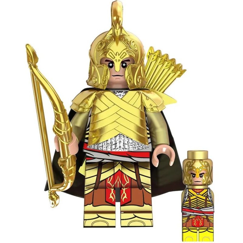 lego minifigure Lord of the Rings Minifigure Noldor elf archer Minifigures building block bricks toys