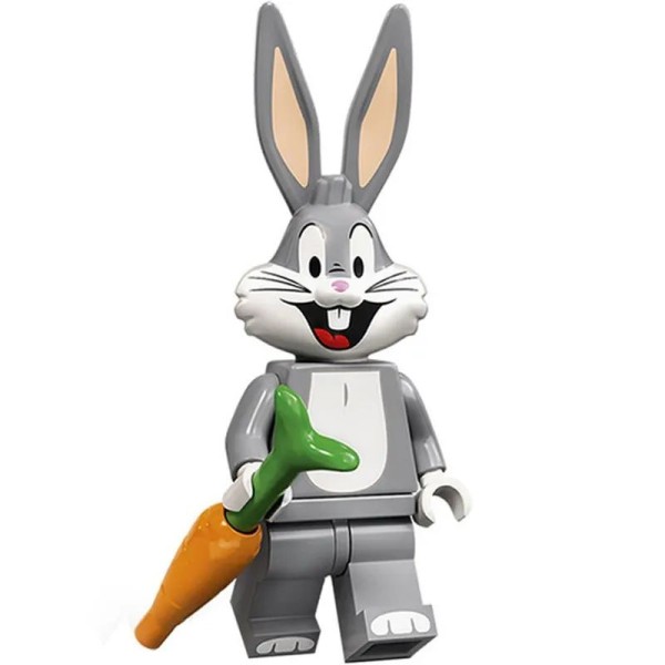 Minifigure of a Disney character Bugs Bunny Minifigure of a Disney character Bugs Bunny