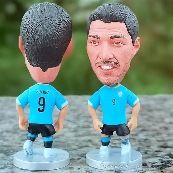 Soccerwe Minifigure of Footballer Luis Suarez (Uruguay National Team)