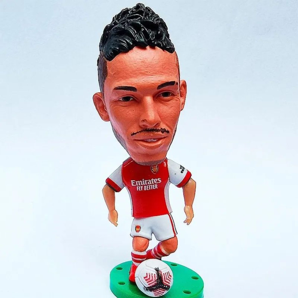 lego minifigure Soccerwe Minifigure of Football Player Pierre-Emerick Aubameyang (Arsenal) Minifigures building block bricks toys lego minifigure Soccerwe Minifigure of Football Player Pierre-Emerick Aubameyang (Arsenal) Minifigures building block bricks toys