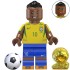 Minifigure of a football player Ronaldinho Brazil national team