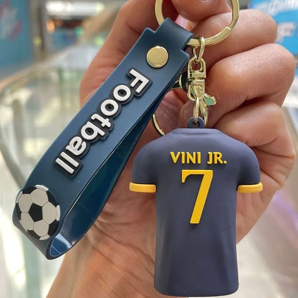 lego minifigure Vinicius Junior Keychain Real Madrid Minifigures building block bricks toys lego minifigure Vinicius Junior Keychain Real Madrid Minifigures building block bricks toys