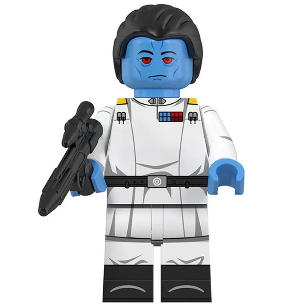 lego minifigure Star Wars Minifigure Grand Admiral Thrawn Star Wars building block bricks toys