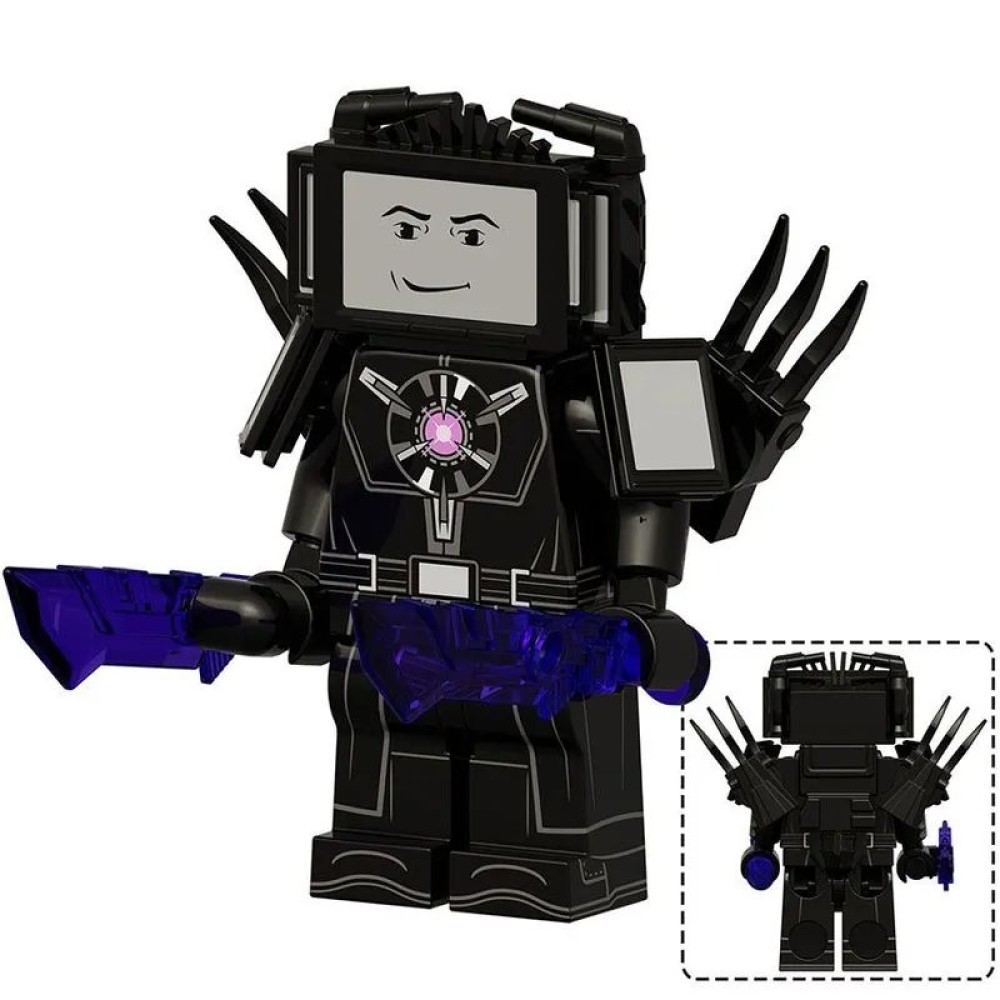 lego minifigure Minifigure Skibidi Toilet: Titan TV Man Minifigures building block bricks toys