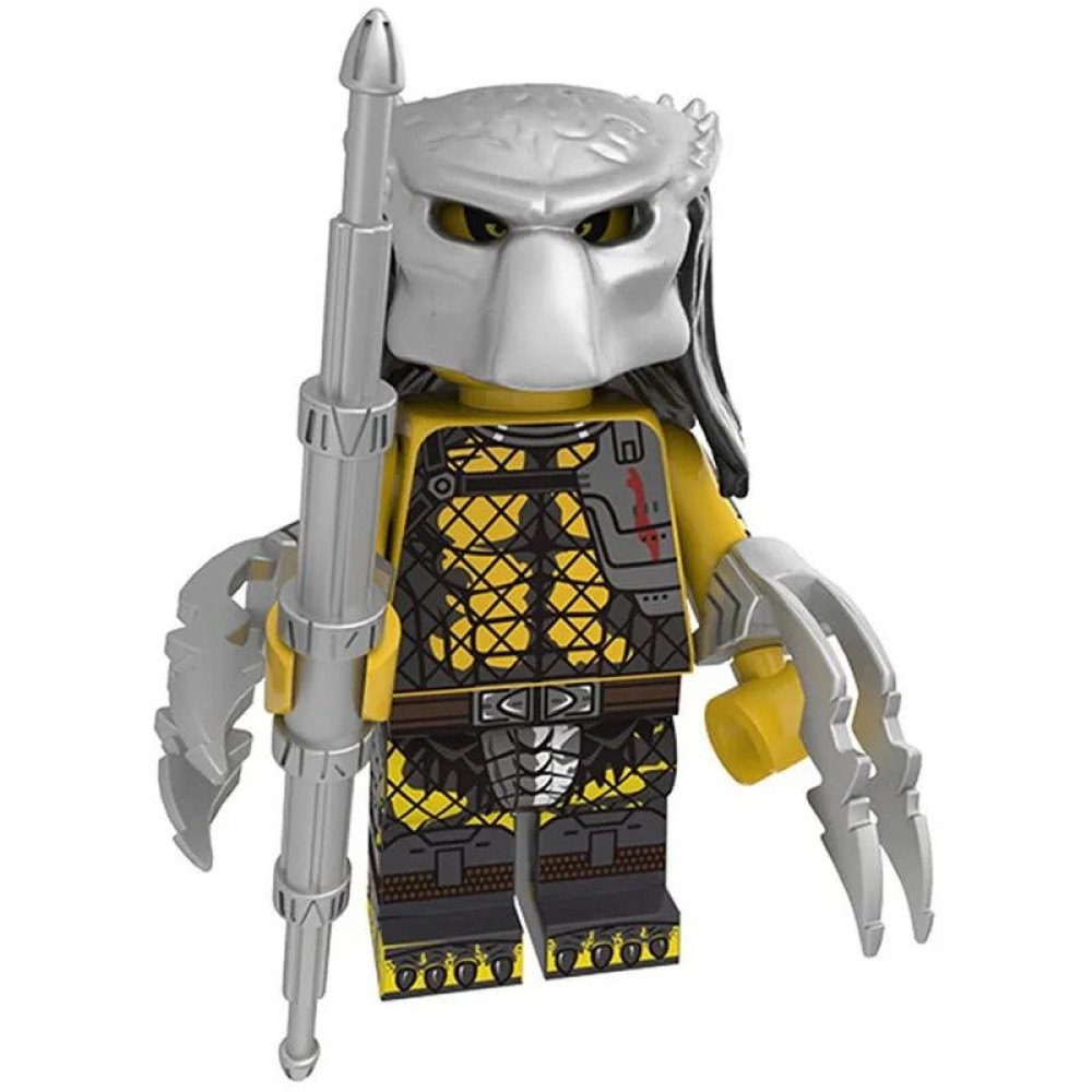 lego minifigure Movie Predator Character Minifigure Predator Minifigures building block bricks toys lego minifigure Movie Predator Character Minifigure Predator Minifigures building block bricks toys