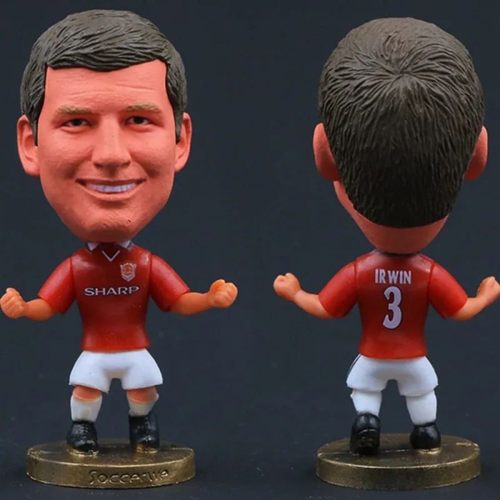 lego minifigure Soccerwe Minifigure of Football Player Denis Irwin (Manchester United) Minifigures building block bricks toys lego minifigure Soccerwe Minifigure of Football Player Denis Irwin (Manchester United) Minifigures building block bricks toys