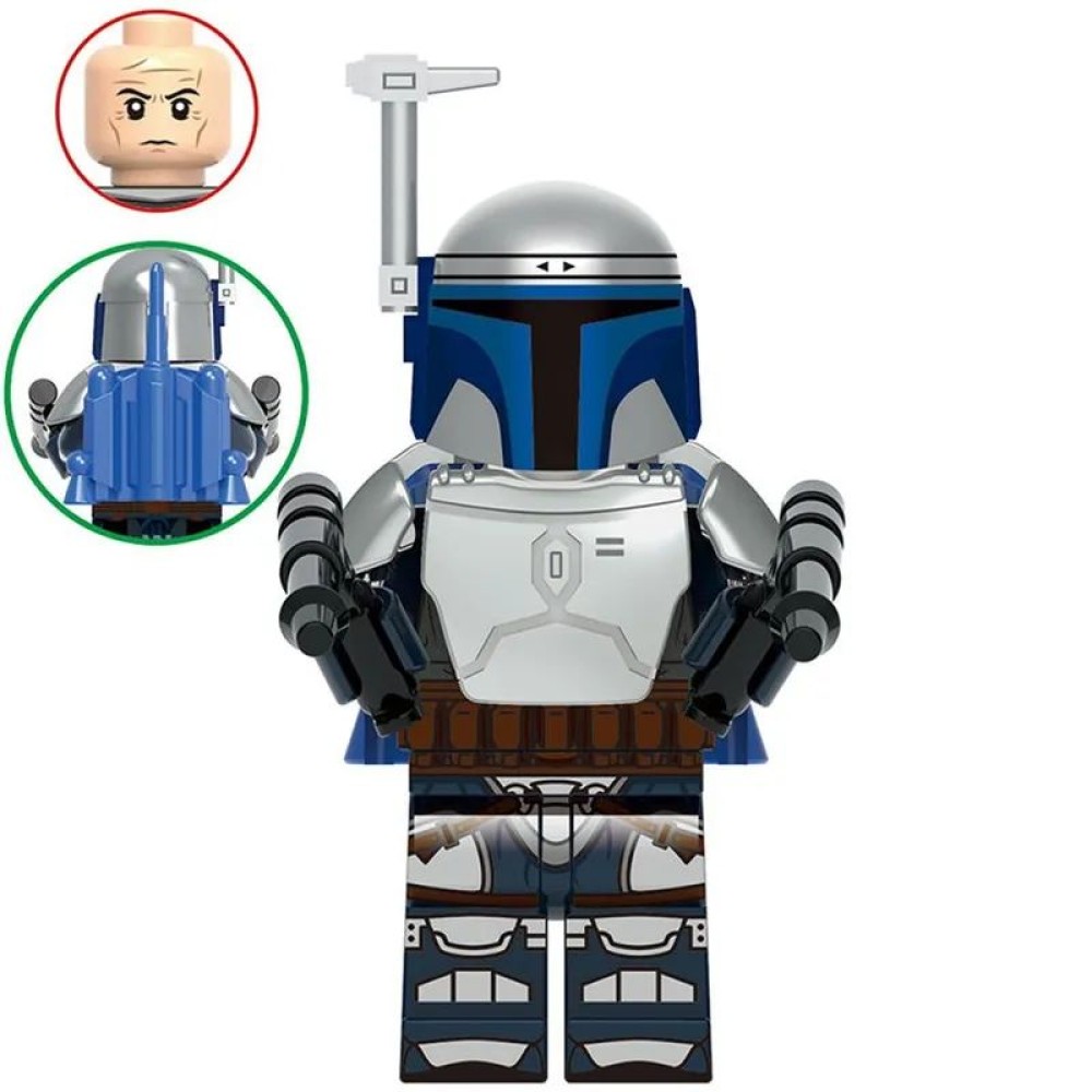 lego minifigure Star Wars Minifigure Jango Fett Star Wars building block bricks toys lego minifigure Star Wars Minifigure Jango Fett Star Wars building block bricks toys