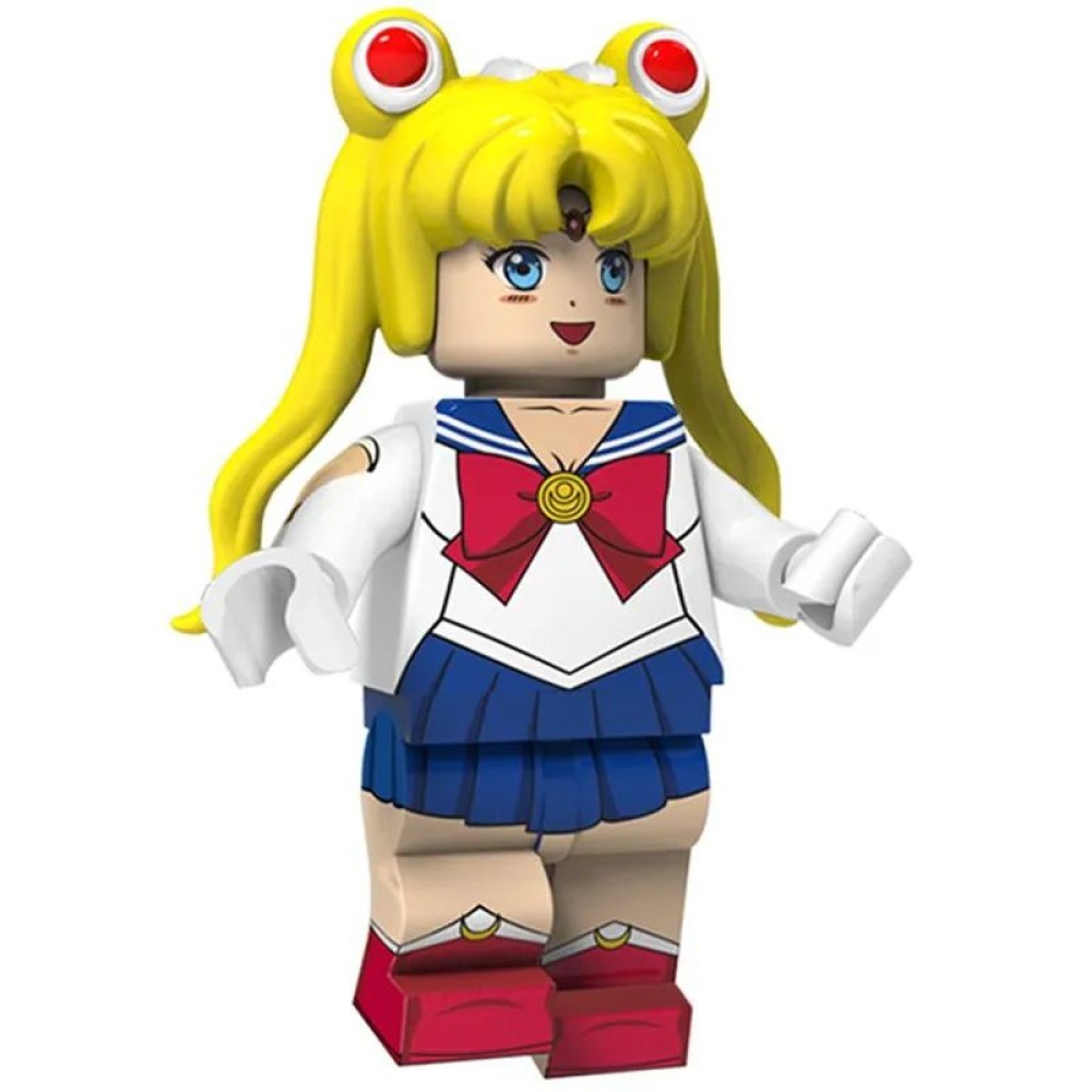 lego minifigure Anime Minifigure Sailor Moon Crystal Usagi Tsukino Sailor Moon Anime Minifigure building block bricks toys lego minifigure Anime Minifigure Sailor Moon Crystal Usagi Tsukino Sailor Moon Anime Minifigure building block bricks toys