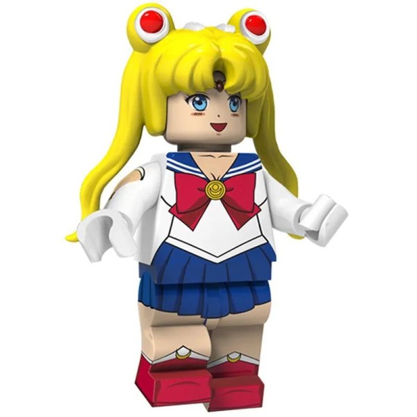 Anime Minifigure 'Sailor Moon Crystal' Usagi Tsukino Sailor Moon Anime Minifigure 'Sailor Moon Crystal' Usagi Tsukino Sailor Moon