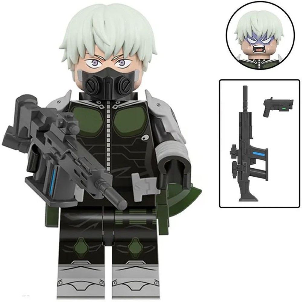 lego minifigure Manga Character Minifigure Kaiju No. 8: Renao Ichikawa Anime Minifigure building block bricks toys lego minifigure Manga Character Minifigure Kaiju No. 8: Renao Ichikawa Anime Minifigure building block bricks toys