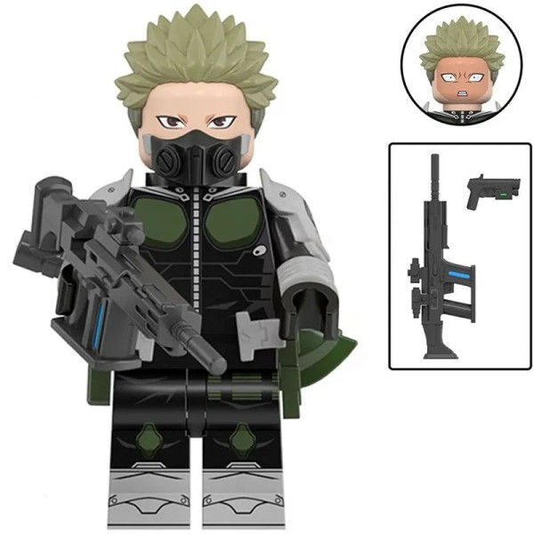 Manga character Minifigure 'Kaiju No. 8' Aoi Kaguragi Manga character Minifigure 'Kaiju No. 8' Aoi Kaguragi