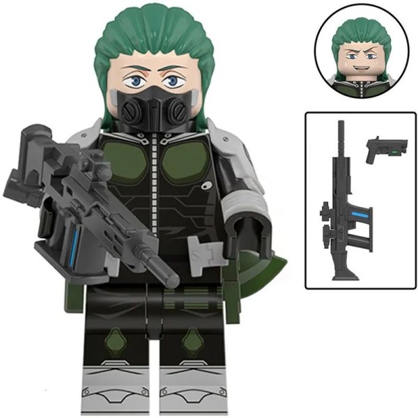 Manga character Minifigure 'Kaiju No. 8' Haruichi Izumi Manga character Minifigure 'Kaiju No. 8' Haruichi Izumi