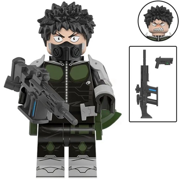 Manga character Minifigure 'Kaiju No. 8' Kafka Hibino Manga character Minifigure 'Kaiju No. 8' Kafka Hibino