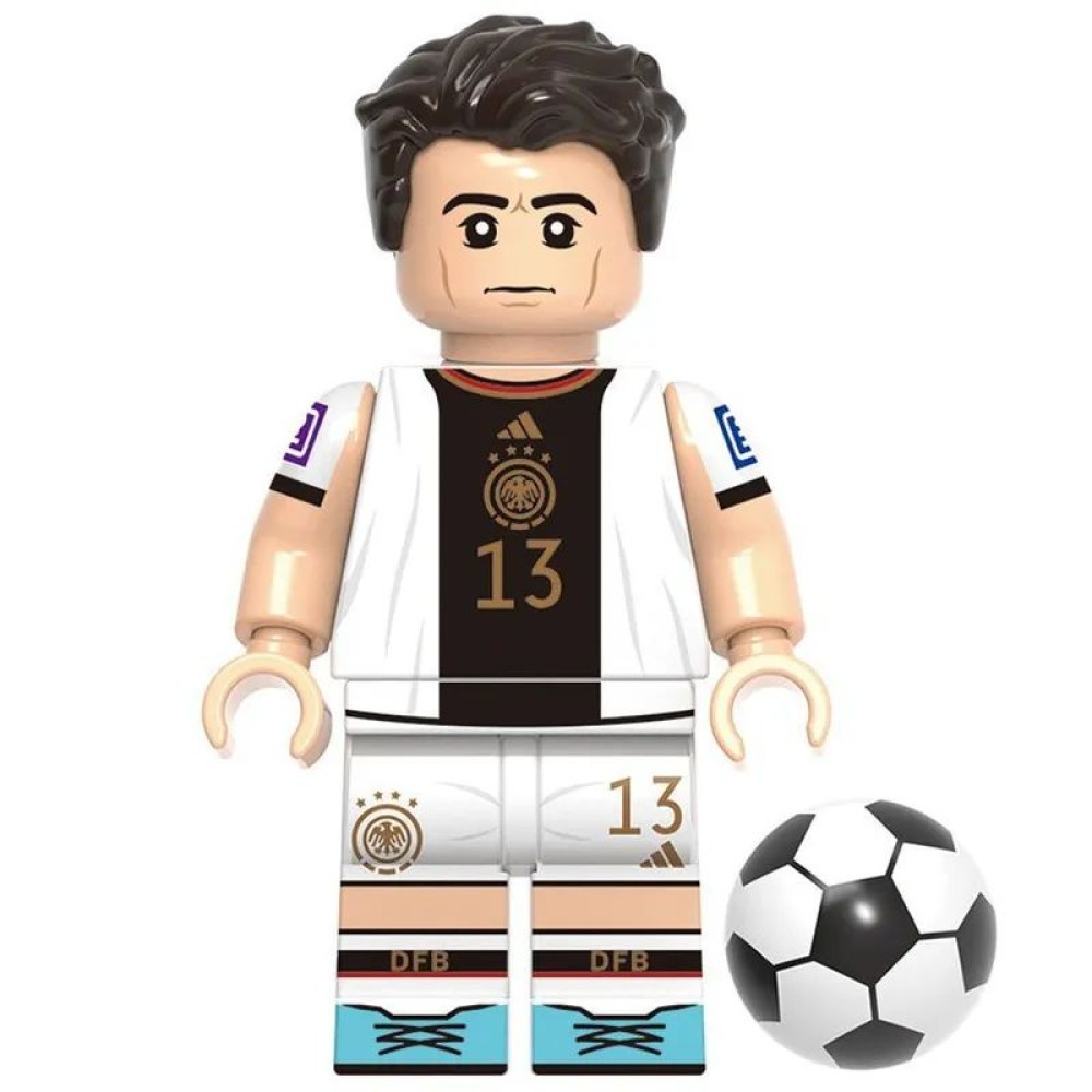 lego minifigure Soccer player Minifigure Thomas Müller Germany national team Minifigures building block bricks toys lego minifigure Soccer player Minifigure Thomas Müller Germany national team Minifigures building block bricks toys