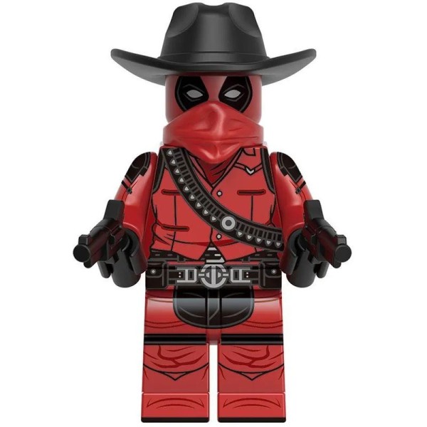 Marvel Minifigure Cowboy Deadpool