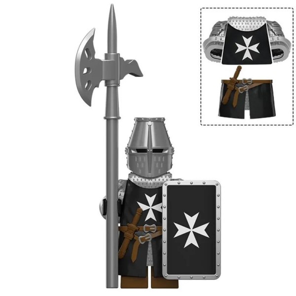 Minifigure Castle Knights Knight Hospitaller Minifigure Castle Knights Knight Hospitaller